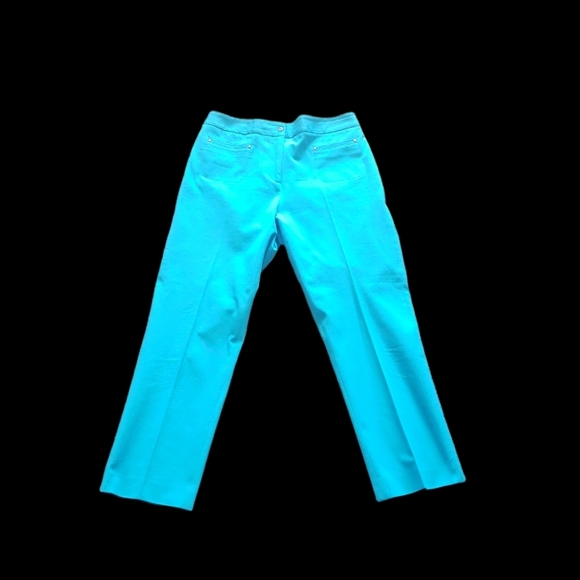 ELLIOTT LAUREN NWOT ZIP FRONT STRETCH ANKLE PSNT SZ 10 - Picture 1 of 11